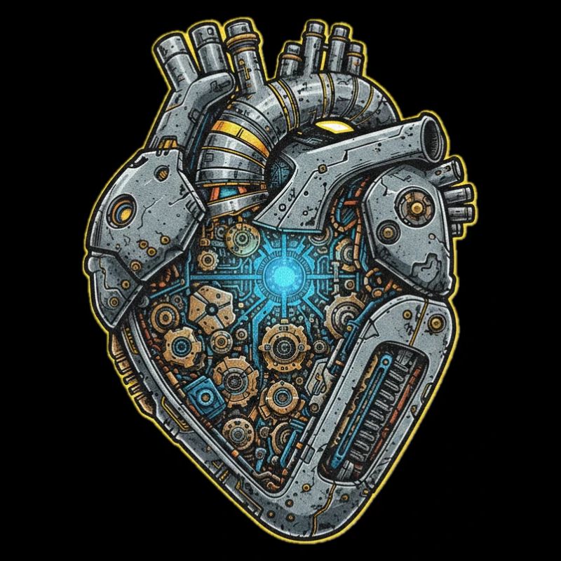 Mechanical Heart with Gears