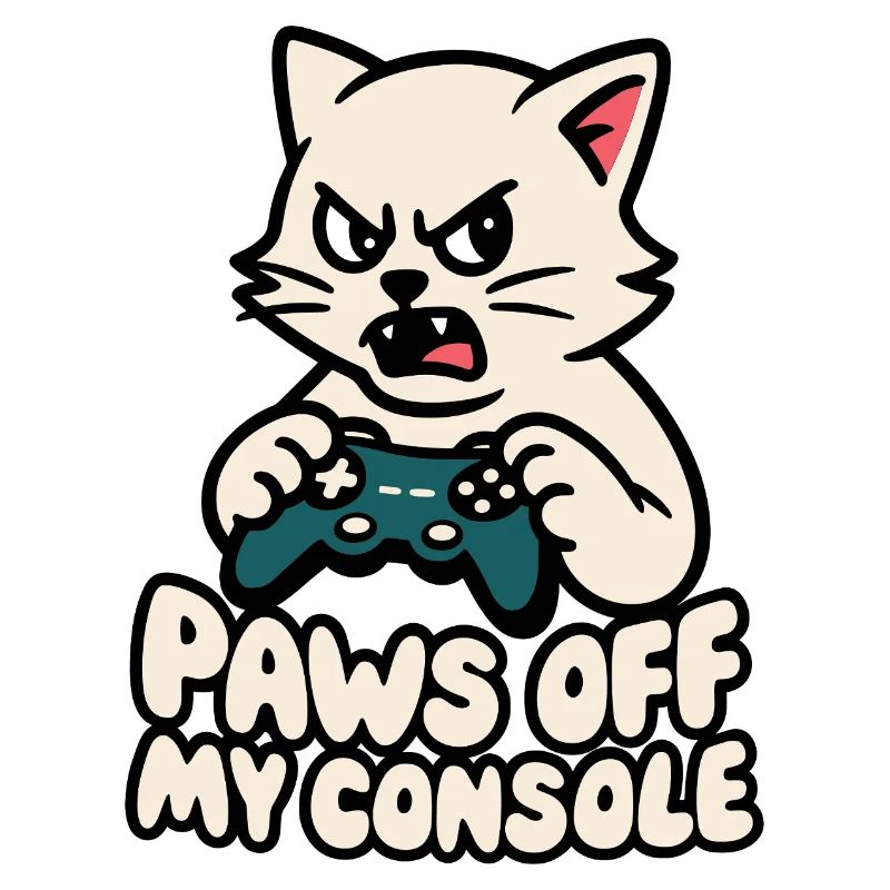 Paws away from my console