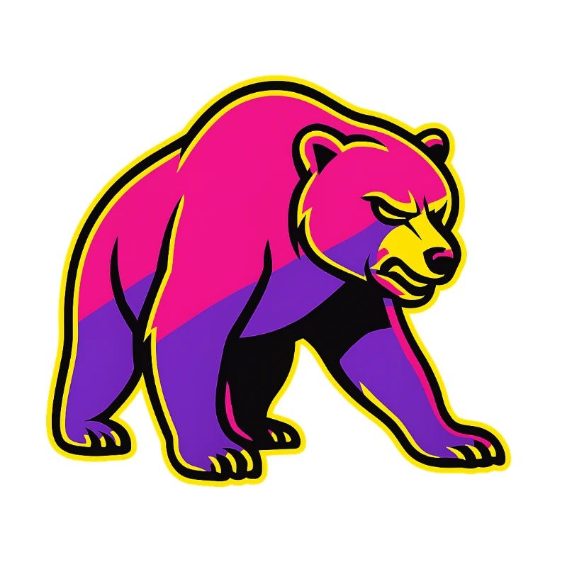 Ours néon avec puissance
