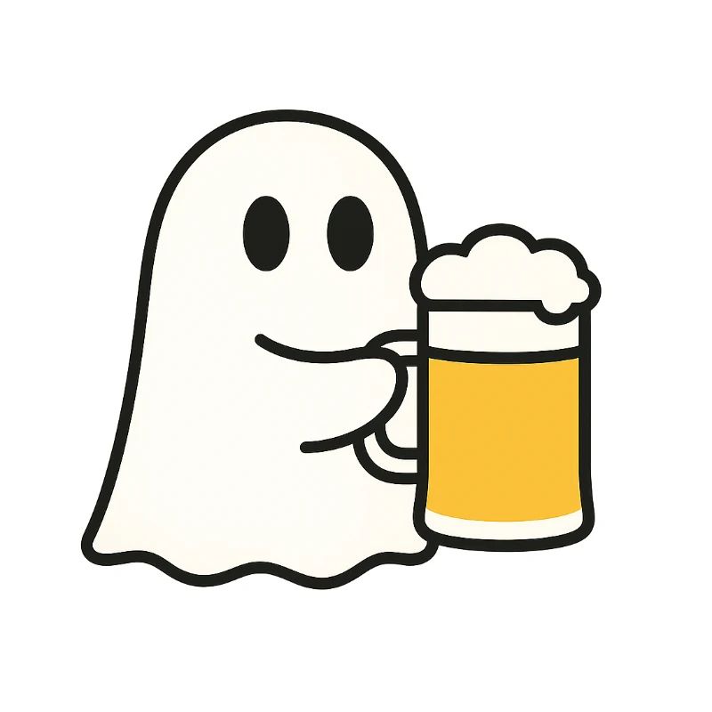 Geist mit Bierkrug