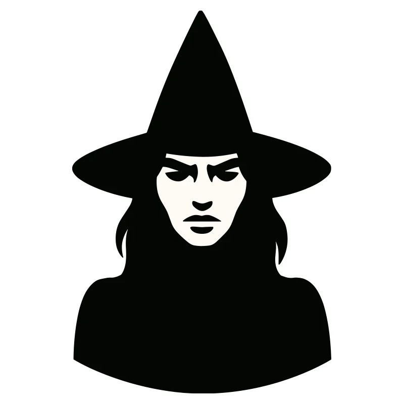 Witch with hat