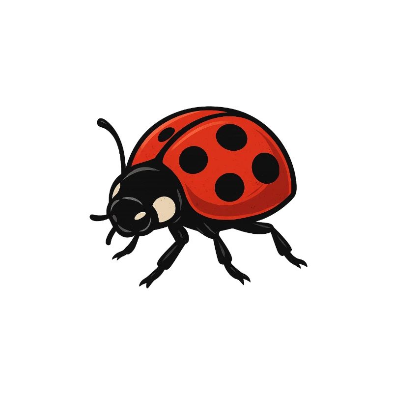 Red Ladybug Ladybug Cartoon