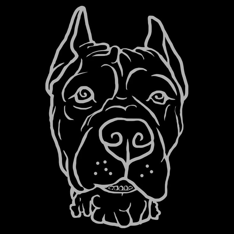 Cane Corso Kopf