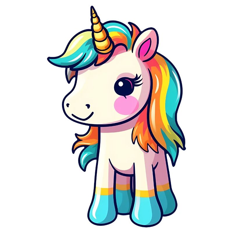 Einhorn-Pride-Design | Einhorn | Regenbogen