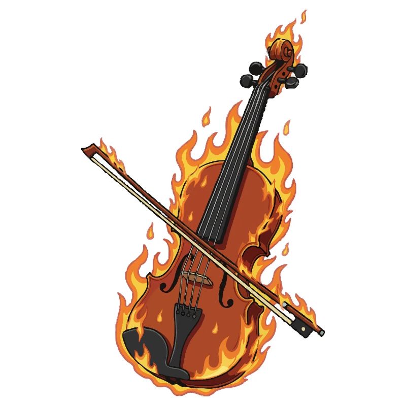Violon brûlant