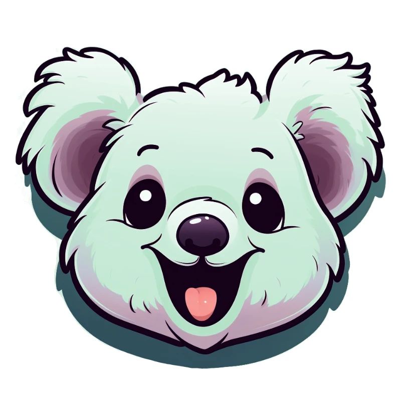 Laughing koala