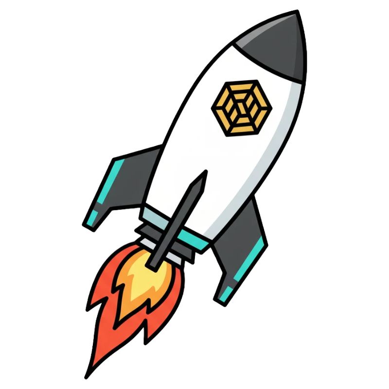 To the Moon Rakete | Web3 & Crypto Start