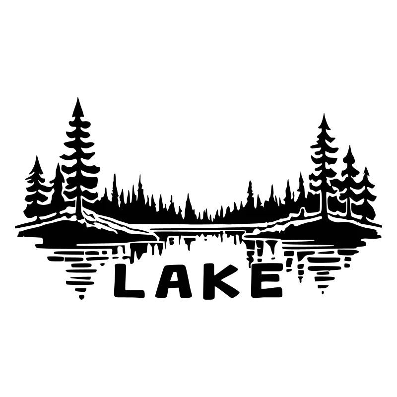 Lake Reflection [Black]