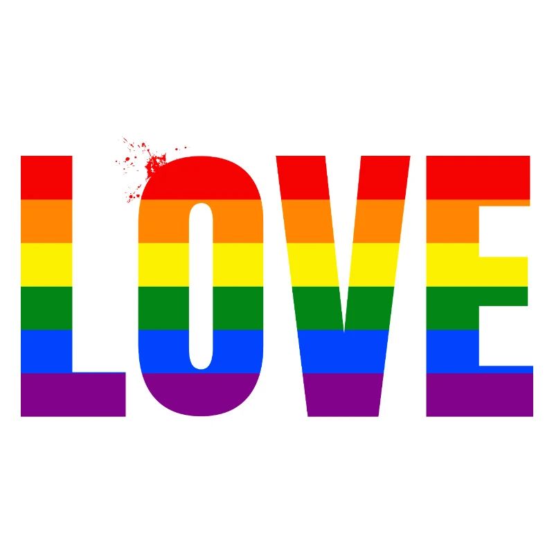 LOVE Rainbow Statement – Bold Equality Message