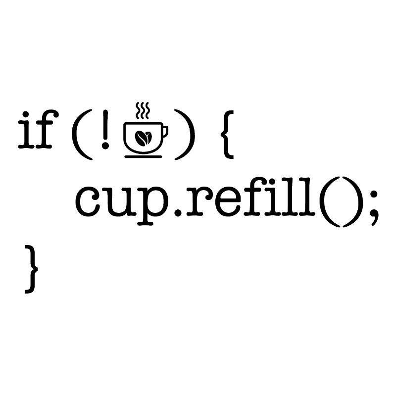 Coffee code Programmierer Kaffee Liebhaber Humor