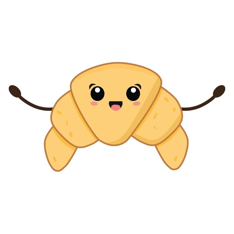 Croissant Kawaii