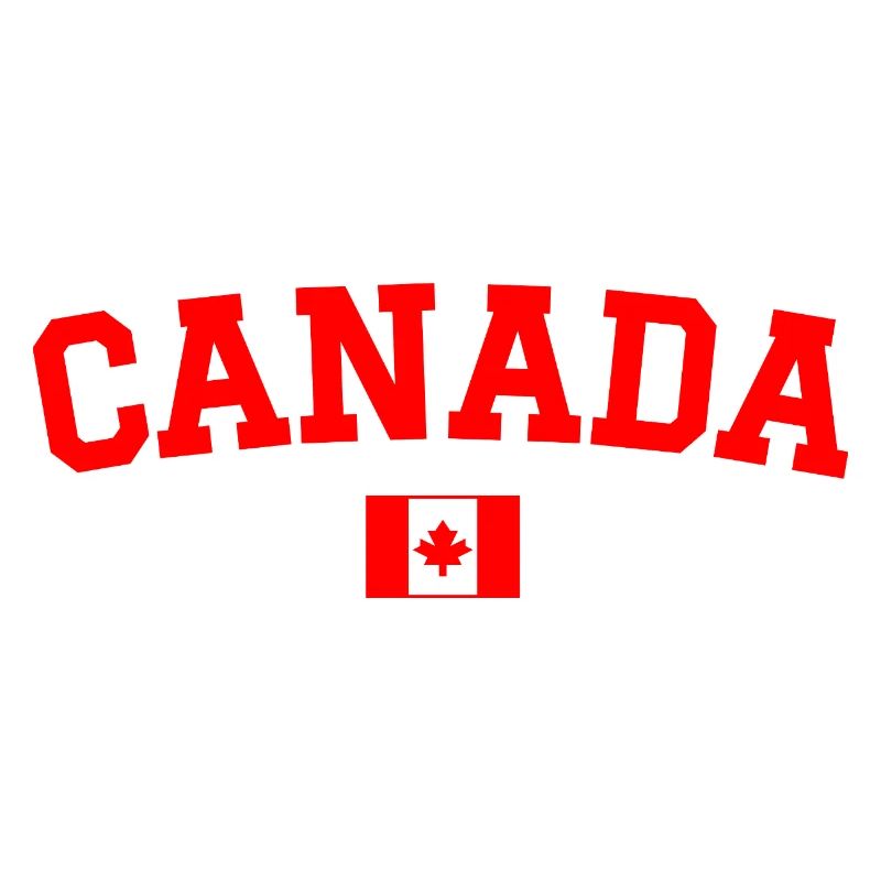 Kanada Flagge Design Rot