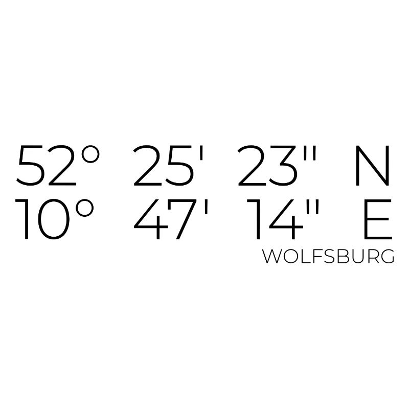 Coordonnées Wolfsburg