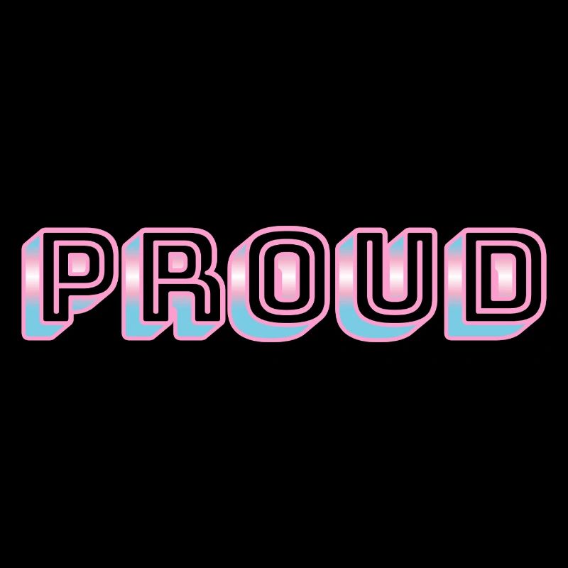 Trans Pride - couleurs du drapeau transgenre