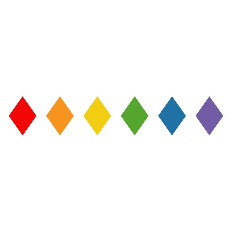 Rainbow Rhombus