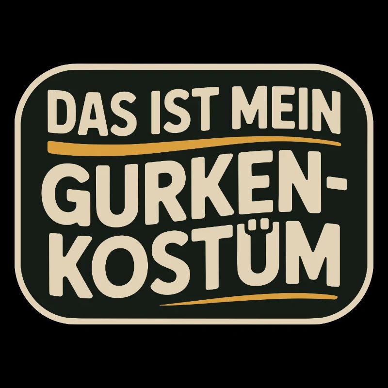 Concombre C’est mon concombre Costume Carnaval Carnaval