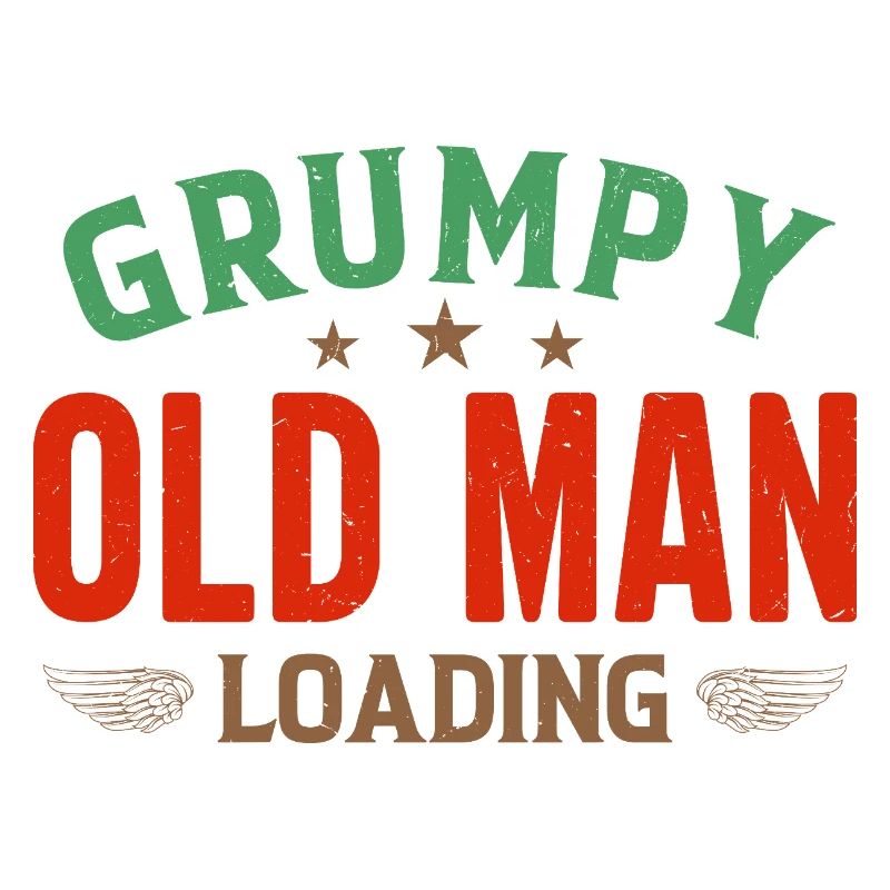 Grumpy Old Man Loading Shirt