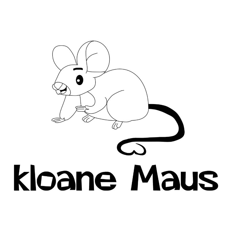 kloane Maus - small, Austrian dialect