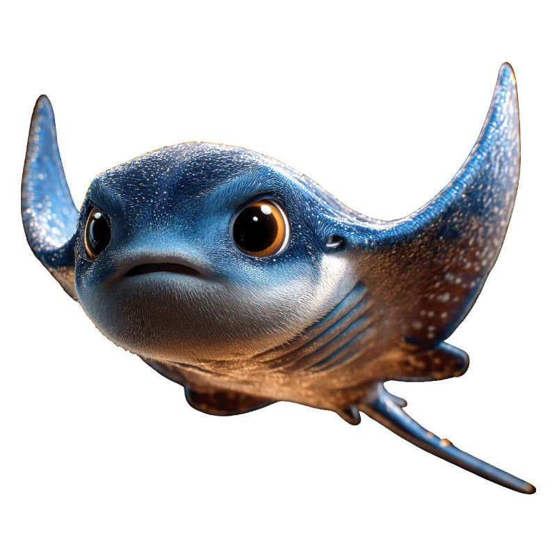 Manta Ray, Devil Ray, Stingray, Diver