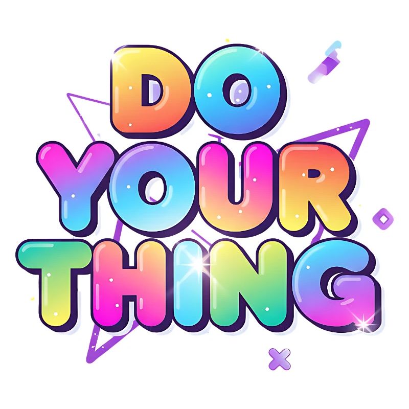 Explosion de couleurs Do Your Thing