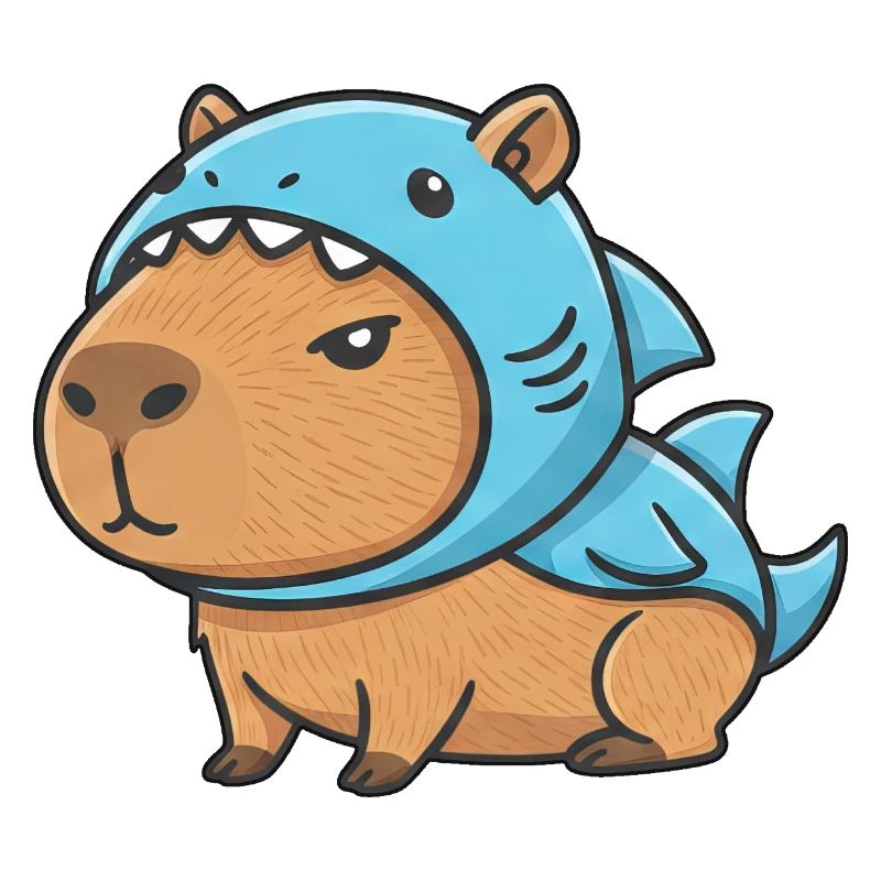 Mignon Carnaval de Hamster Capybara et cochons d’Inde