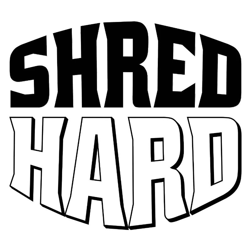 Shred Hard Snowboard Style