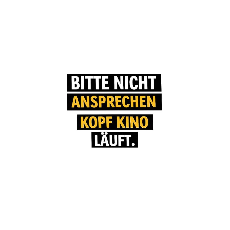 Bitte Nicht Ansprechen Kopf Kino Läuft