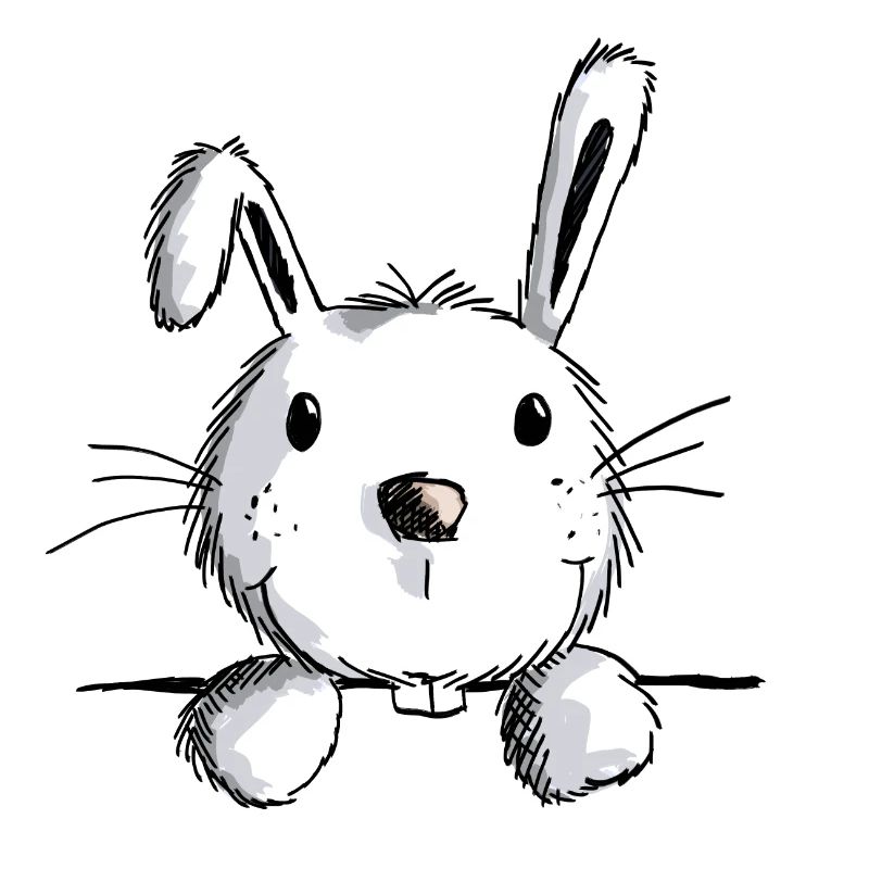 Curious hare - rabbits - rabbits - rabbits
