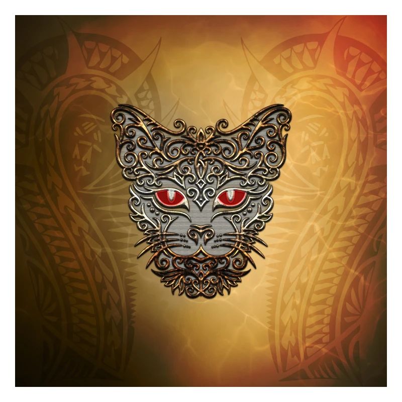 decorative cat head