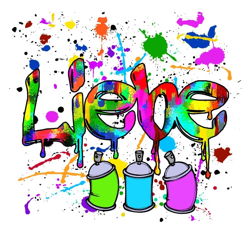 Drawing Saying Spray Can Sprayer Graffiti Art