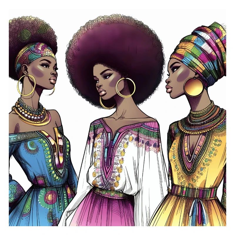 Afro style African Elegance
