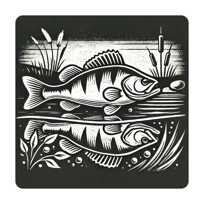 Barsch Raubfisch Design