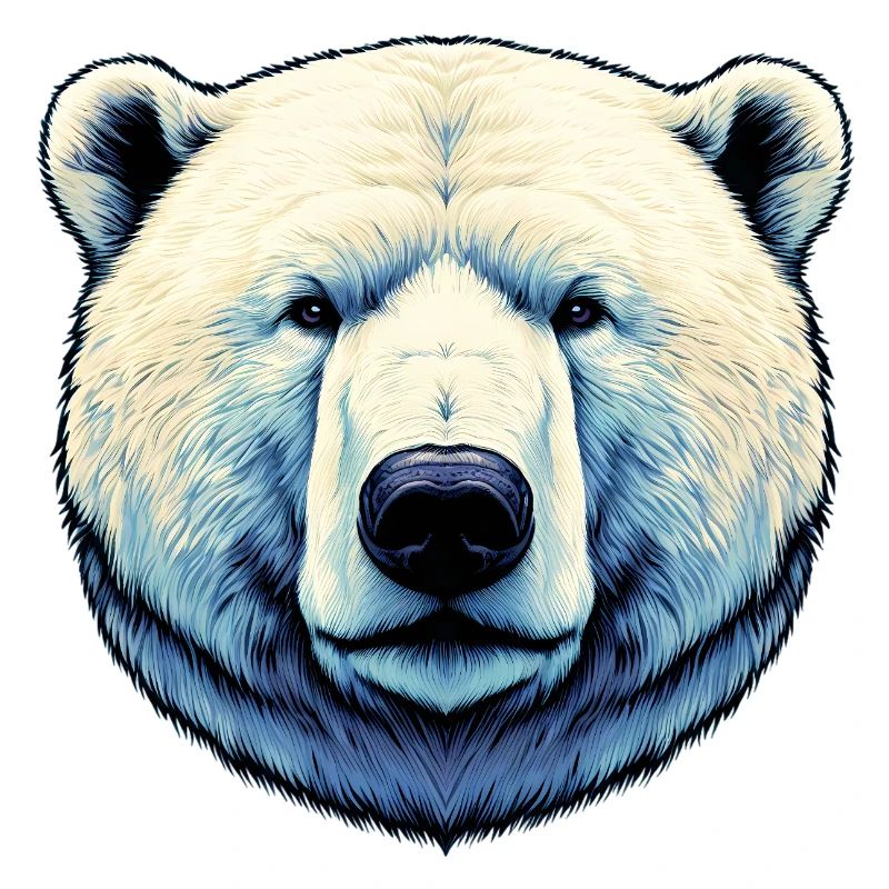 Weißer Eisbär