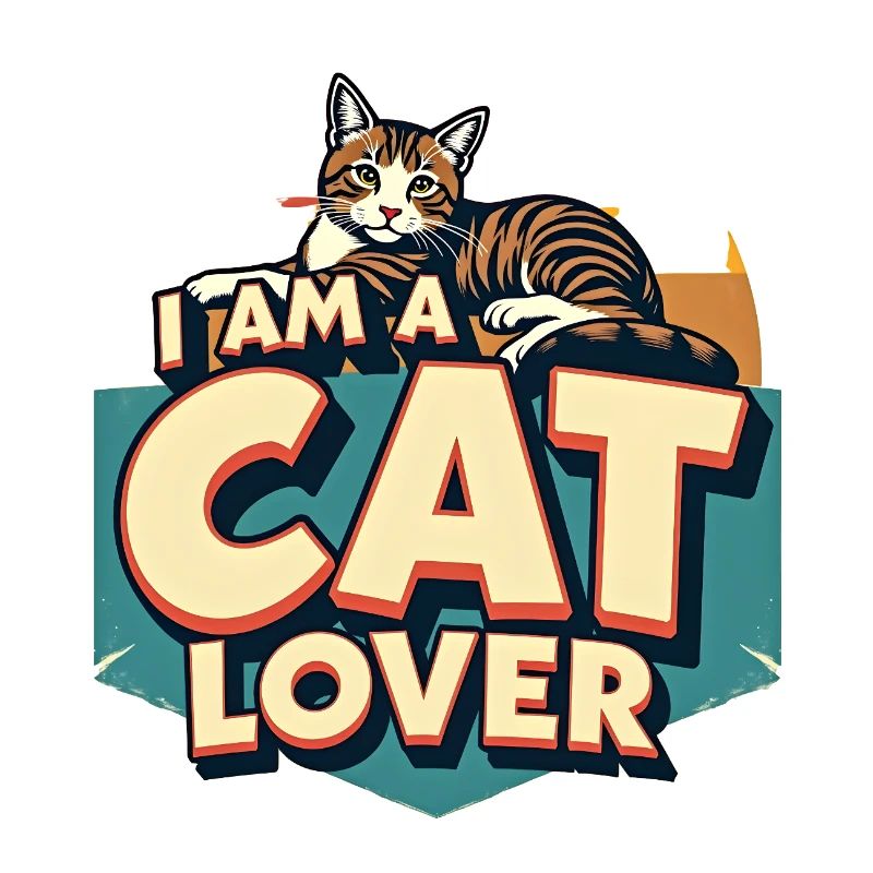 Ich bin ein Katzenliebhaber