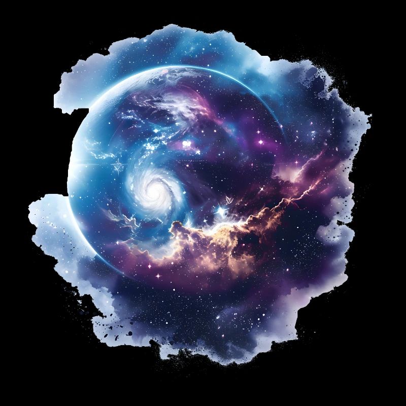 Cosmic Vortex Galaxy