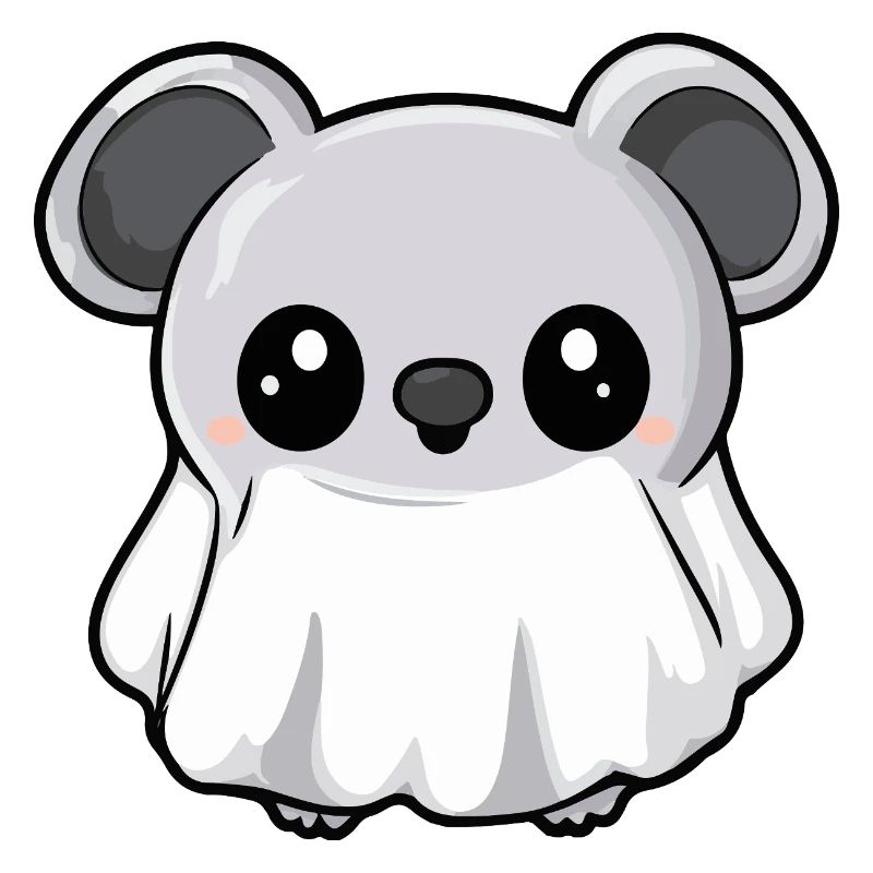 Koala Halloween Ghost
