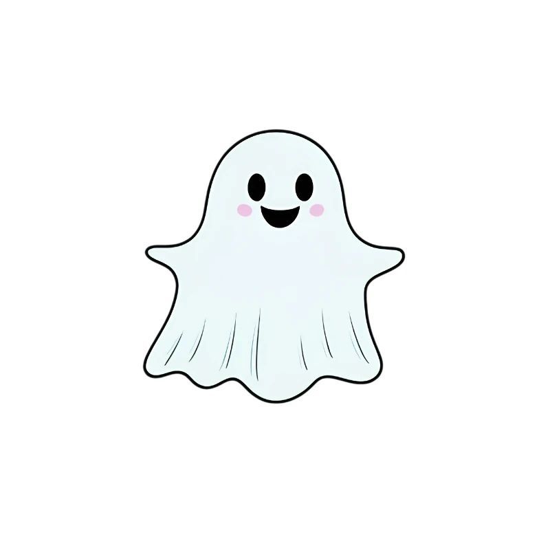 Cuddly Ghost Friend Cute Ghost