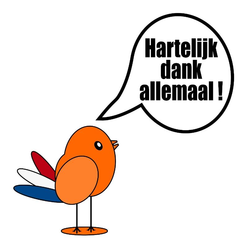 Niederländisch Vielen Dank Euch