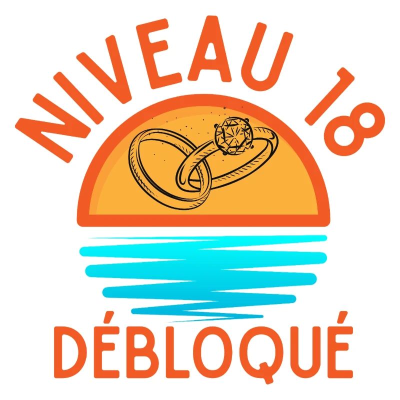 Niveau 18 Débloqué, une touche créative et joyeuse