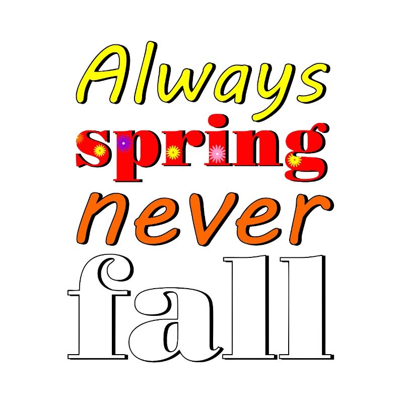 never