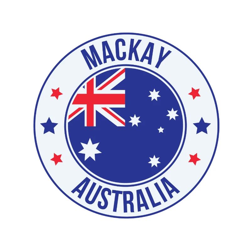 Mackay Australia Circular Emblem