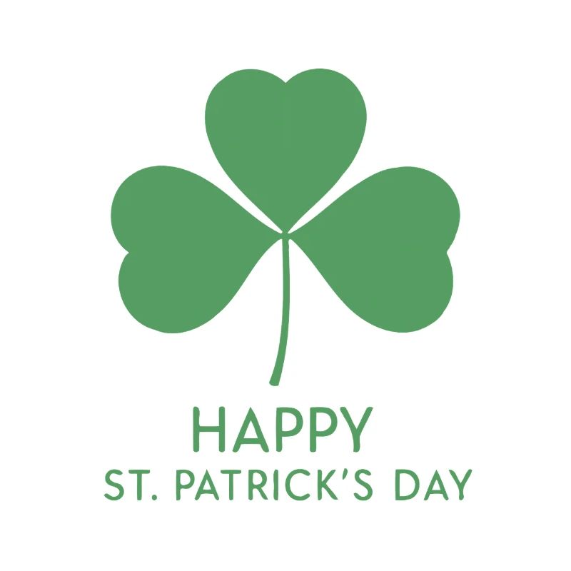 Trèfle Vert Saint Patrick