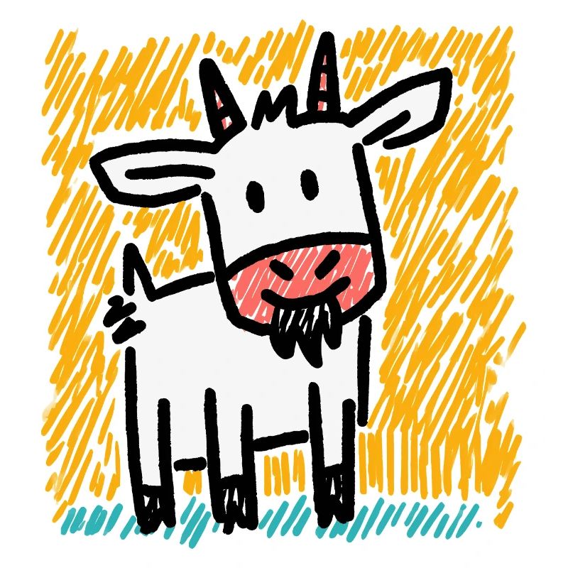 Doodle Ziege