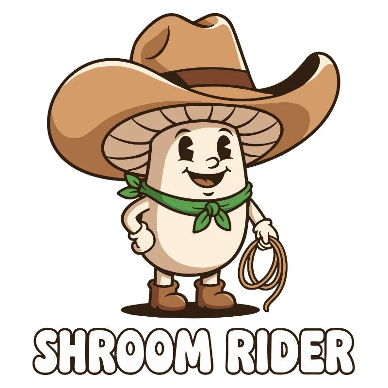 Champignon Cowboy Cavalier de Champignons