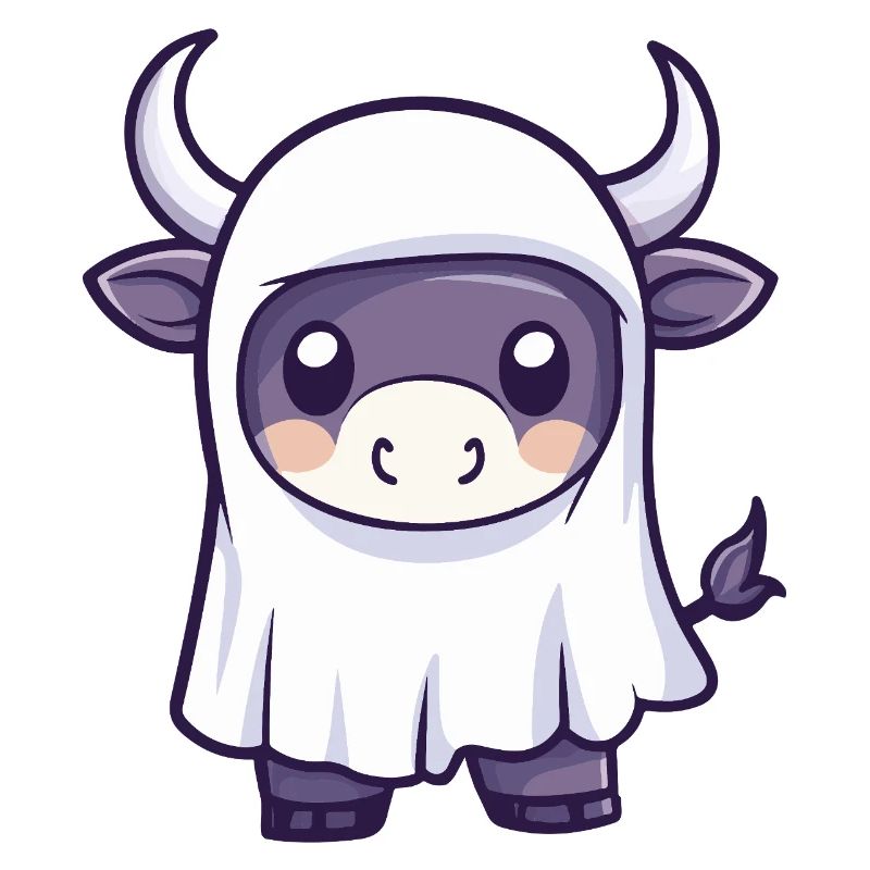 Stier Halloween Geist