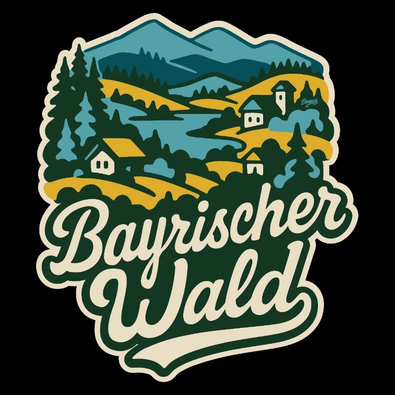 Bayerischer Wald Landschaft