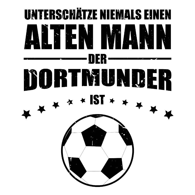 Alter Mann - Dortmunder | Retro Vintage Edition