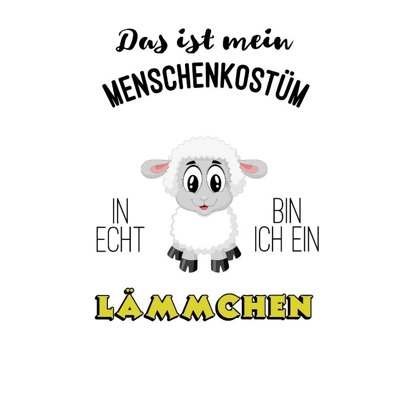 Menschenkostuem Laemmchen Karneval MBA