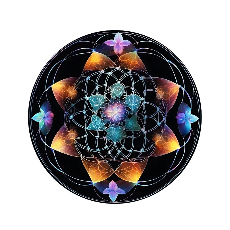 Luminous Mandala MeshGeometry