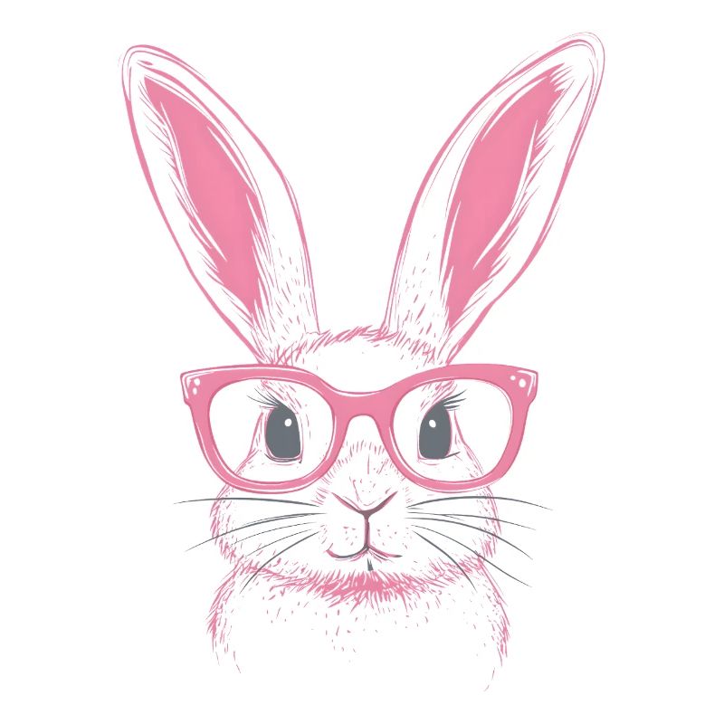 Rabbit Bunny Glasses Bunny Ears Bunny Gift